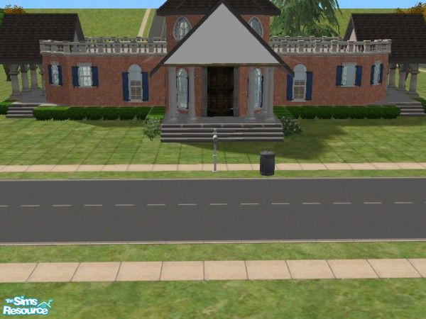 Sims 2 — Monticello by ngrand78 — Monticello is the autobiographical masterpiece of Thomas Jefferson, designed and