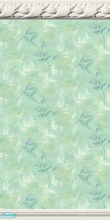 Sims 2 — Leafy Print by Halfcreek — created by Halfcreek