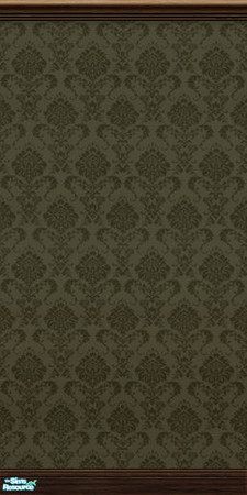Sims 2 — Tonic Chic Wallpapers - Dark Colors - Army Green by zvaella — 