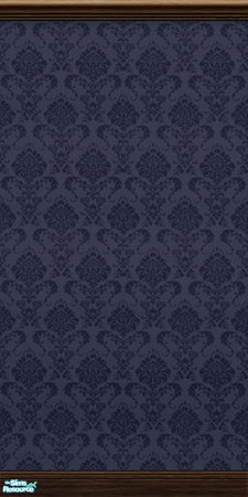 Sims 2 — Tonic Chic Wallpapers - Dark Colors - Blue by zvaella — 
