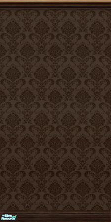 Sims 2 — Tonic Chic Wallpapers - Dark Colors - Chocolate by zvaella — 
