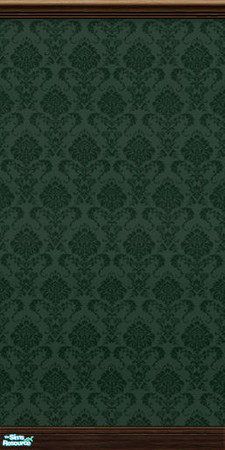 Sims 2 — Tonic Chic Wallpapers - Dark Colors - Forest Green by zvaella — 