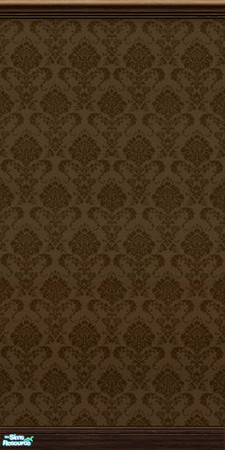 Sims 2 — Tonic Chic Wallpapers - Dark Colors - Gold by zvaella — 