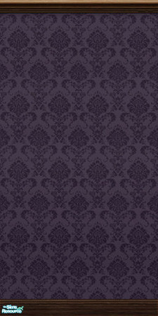 Sims 2 — Tonic Chic Wallpapers - Dark Colors - Purple by zvaella — 