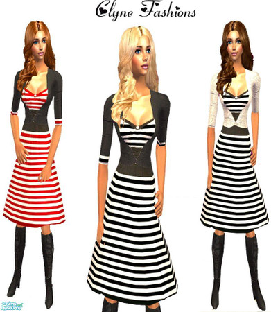 Sims 2 — Clyne - Set 4 - Natalie by Clyne_Fashions — These outfits were inspired by Natalie Basingweighte from Rogue