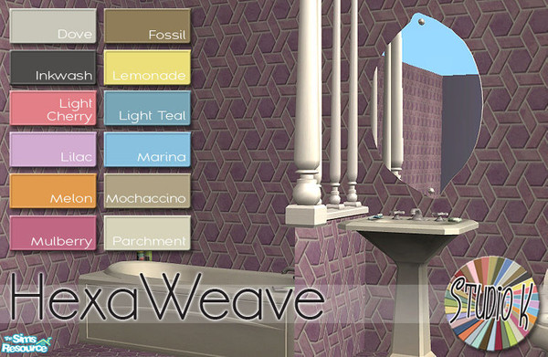 Sims 2 — Studio K HexaWeave_02 by StudioKhagerks — 
