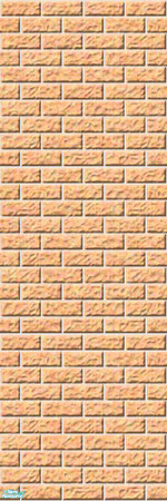 Sims 2 — Studio K Light Brick - Cantaloupe by StudioKhagerks — 