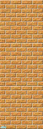 Sims 2 — Studio K Light Brick - Golden by StudioKhagerks — 