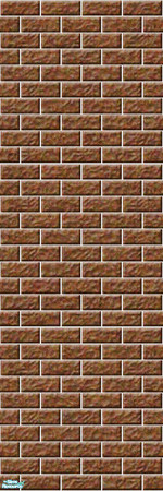 Sims 2 — Studio K Light Brick - Chocolate by StudioKhagerks — 