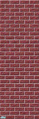 Sims 2 — Studio K Light Brick - Burgundy by StudioKhagerks — 