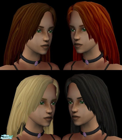 Sims 2 — Side Parted Hair by stitchy — Retextured and re-alphaed version of Maxis' side parting (you know, the nasty one