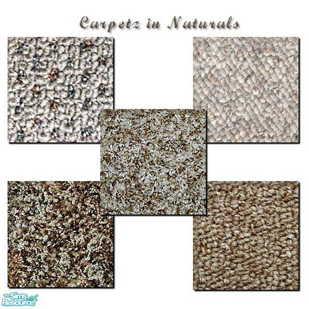 Sims 2 — Carpetz in Naturals by iwubu — The Naturals Carpetz is designed to go with pretty much anything! Neutral and