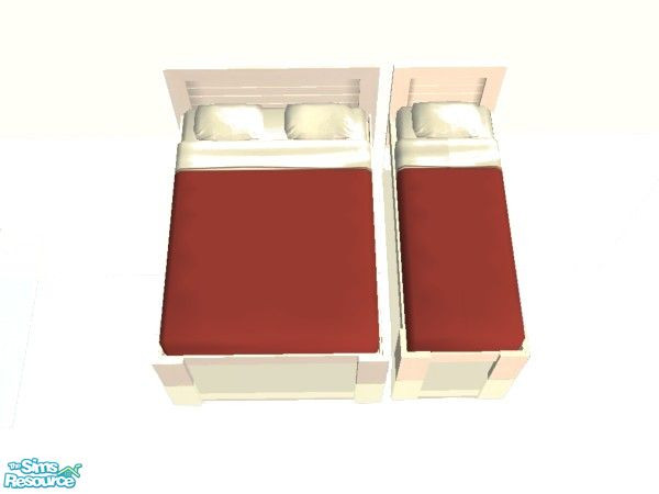 Sims 2 — Brick Bedding Set - Type 1 by simmaniac2005 — Made to match Studio K walls and floors. by Jo D Designs