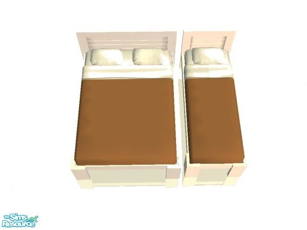 Sims 2 — Copper Bedding Set - Type 1 by simmaniac2005 — Made to match Studio K walls and floors. by Jo D Designs
