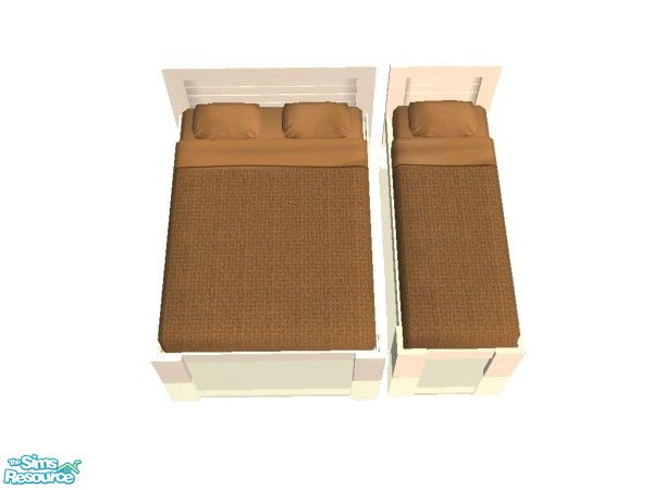 Sims 2 — Copper Bedding Set - Type 3 by simmaniac2005 — Made to match Studio K walls and floors. by Jo D Designs