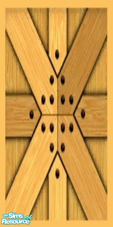 Sims 2 — Woodcrozz Wall2 by darci321 — Part of the Woodcrozz Collection created by Ylist/darci321