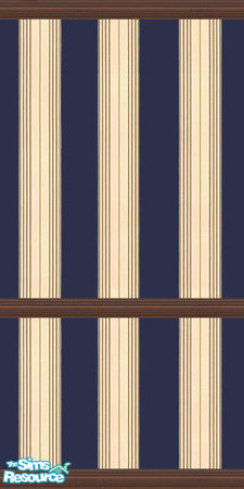 Sims 2 — Elegant Blue Stripe Set 3 by Girl-from-mars — 8 matching walls, which tile perfectly and one matching floor.