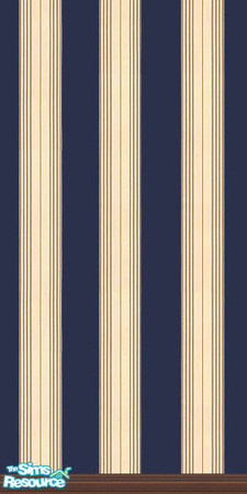 Sims 2 — Elegant Blue Stripe Set 1 by Girl-from-mars — 8 matching walls, which tile perfectly and one matching floor.