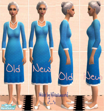 Sims 2 — The New Granny by kitanazworld — Who says Elders have to look so...old? The new Elder now looks refreshing! I