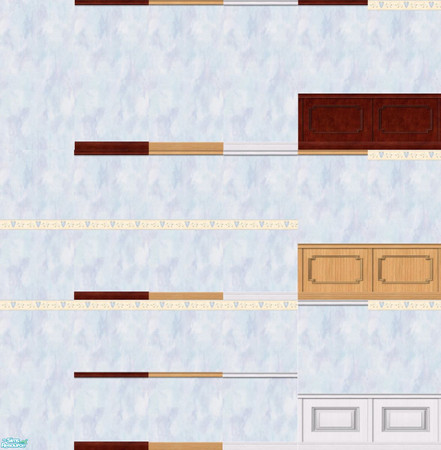 Sims 2 — Carebear's Pastel Collection III by oldmember_carebear71 — A serene swirl of blue and purple pastels with