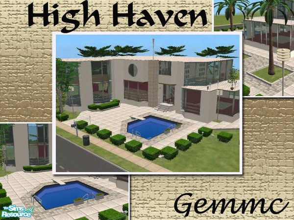 Sims 2 — High Haven by gemmc — If your sims is looking to buy a new trendy property then why not choose this exclusive