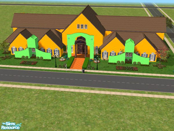 Sims 2 — Coigue by Andres-Chile — A country house, with a modern style, with details in the front very contemporary, with