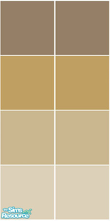 Sims 2 — bbrio_goldenpanel by bibario — one more panel