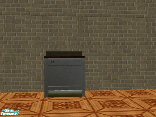 Sims 2 — Elegant Appliances Exact Match White Dis by c_literati — By request: appliances to match the stove set I