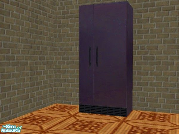 Sims 2 — Elegant Appliances Exact Match Blue Frid by c_literati — By request: appliances to match the stove set I