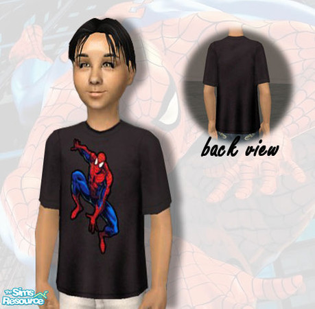 Sims 2 — Kick-Back Collection for lil\' boys - 5f31581d Cm Spiderman by SparkleSim_619 — What single little boy in the