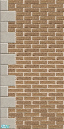 Sims 2 — Simified - Impressions slate grey left by eradicus — A 9 piece wall set. There is also a brick paver set to