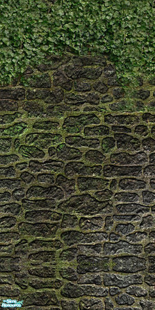 Sims 2 — Stone & Ivy Set 1 - Wall 4 by ~Monica~ — Enjoy ;)