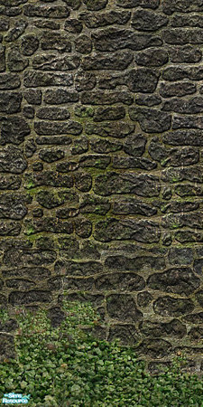 Sims 2 — Stone & Ivy Set 2 - Wall 3 by ~Monica~ — Enjoy ;)