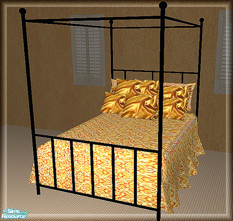 Sims 2 — Solis Bedroom - Bed001 by Alban_Alban —  