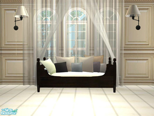 Sims 2 — PB Daybed blue - Recolor Pillowset PB Dining Satin by ShinoKCR — 