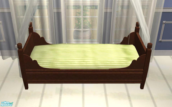 Sims 2 — PB Daybed blue - Daybed brown - Polster green by ShinoKCR — 