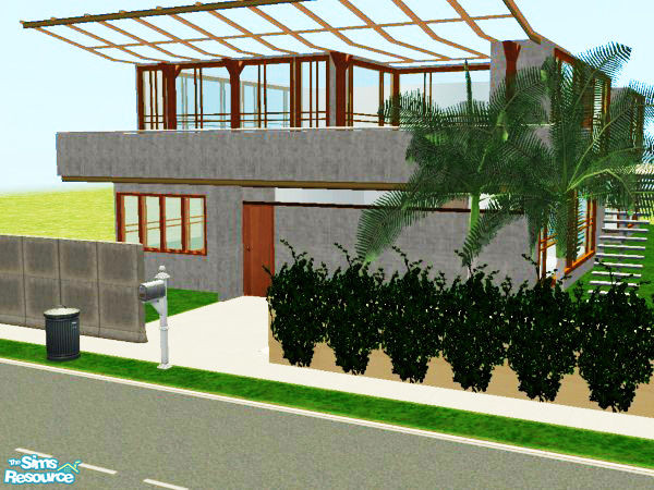 Sims 2 — Request House by kissme87 — Hey chris . Here is your request house . Fence by Ailias & simbella.com , floor