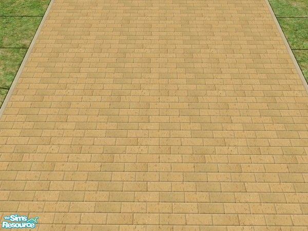 Sims 2 — Simified - Harvest blend paver set by eradicus — A set of 3 pavers.