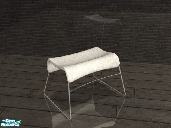 Sims 2 — Botja Living Ottoman by n-a-n-u — 