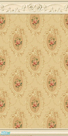 Sims 2 — Rose Oval II by Halfcreek — created by Halfcreek