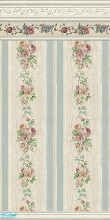 Sims 2 — Rose Stripe by Halfcreek — created by Halfcreek