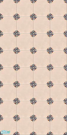 Sims 2 — Semplice Tiled Wall - 02 by azzurrina — Tiled Cheapest wall
