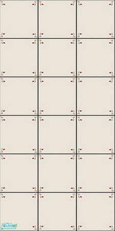 Sims 2 — Semplice Tiled Wall - 05 by azzurrina — Tiled cheapest wall