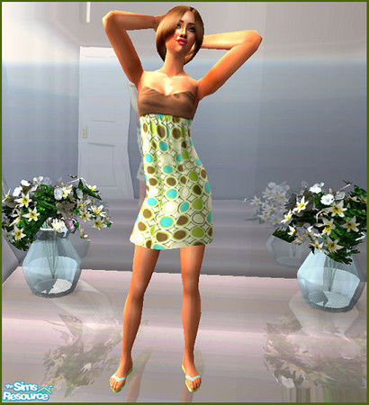 Sims 2 — Green Apple Beauty by Tenderhrt — It\'s Spring again, everybody knows it\'s Spring again! And your Sims will