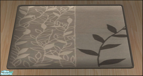 Sims 2 — Naturals Bedroom - Naturals Rug by Elize-37sims — New mesh with more recolors to follow