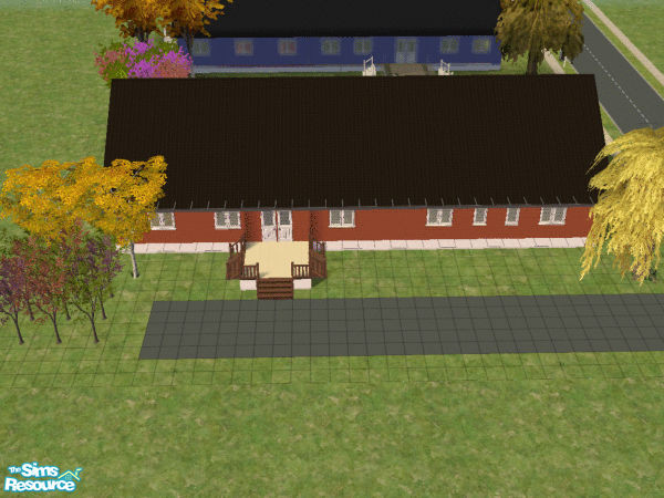 Sims 2 — Double Wide Mobile Home 11 by brittie — A spacious lay out! Features: Secondary bedrooms and bathroom, Large