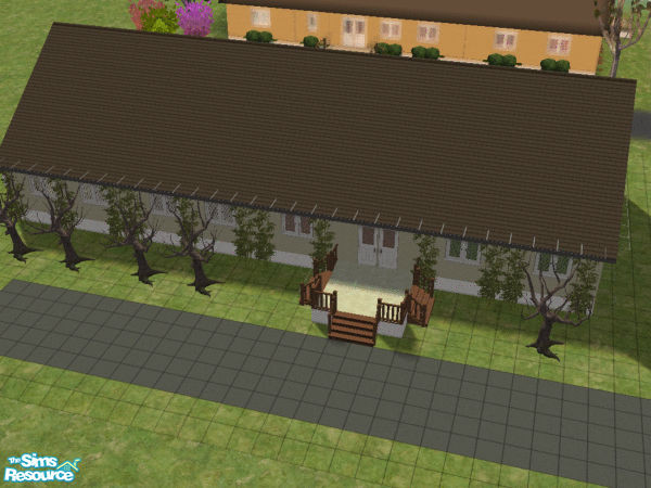 Sims 2 — Double Wide Mobile Home 14 by brittie — A very lovely classic design double wide home! Features include: Master