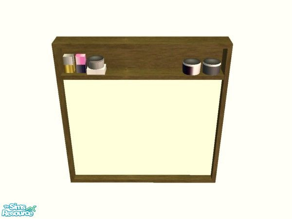 Sims 2 — Leyris Bathroom in Botanical - Mirror by simmaniac2005 — Made to match Studio K walls and floors. by Jo D