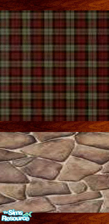 Sims 2 — stone wall 2 by oldmember_Lisa_Banks — half stone half paper