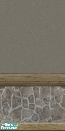 Sims 2 — McCloudish Wall Panel by sara_dippity — Adapted from The Sims Vacation by sara_dippity. TSRAA